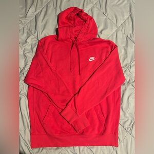 Nike Dark Pink Hoodie Large